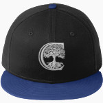 BACON ACADEMY BOBCATS <span class="pdp-name-mascot">BACON ACADEMY BOBCATS</span> New Era Flat Bill Snapback Cap Front Thumbnail