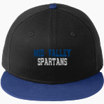 MID VALLEY HIGH SCHOOL SPARTANS <span class="pdp-name-mascot">MID VALLEY SPARTANS</span> New Era Flat Bill Snapback Cap Front Thumbnail