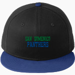 San Domenico Panthers <span class="pdp-name-mascot">San Domenico Panthers</span> New Era Flat Bill Snapback Cap Front Thumbnail