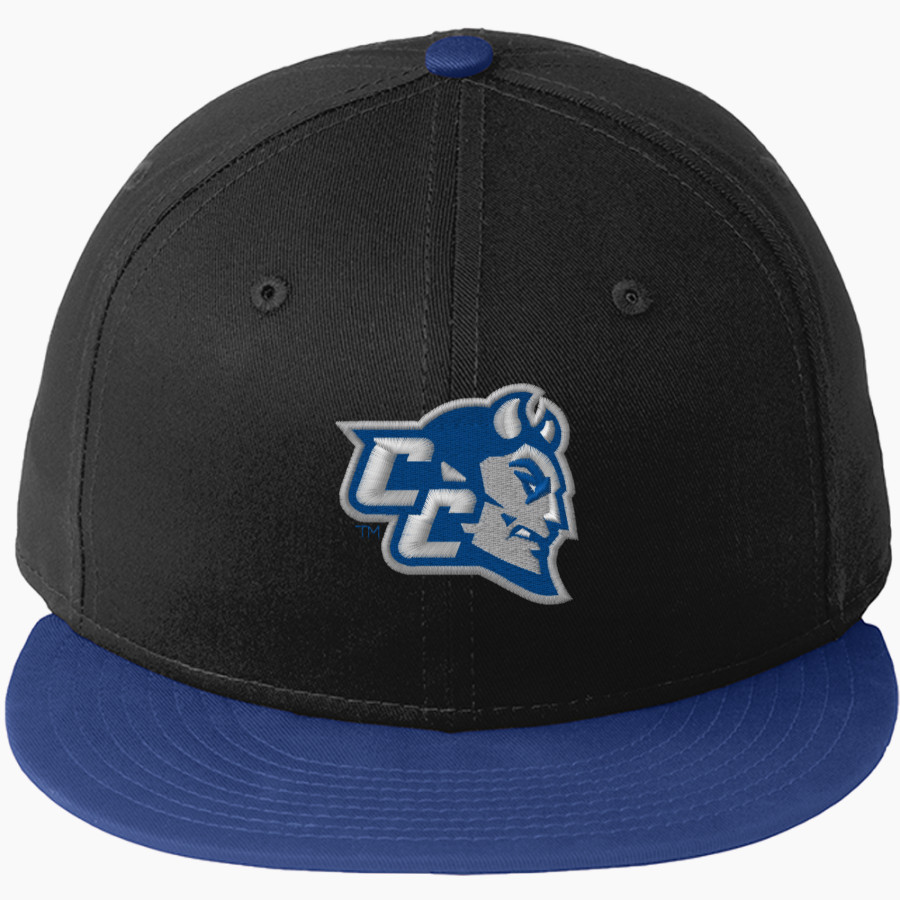 CCSU Blue Devils New Era Flat Bill Snapback Cap