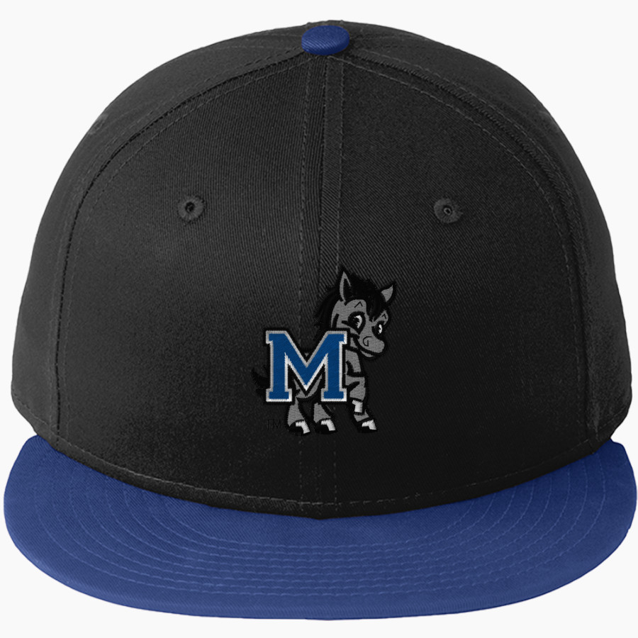 MacArthur Elementary Mustangs New Era Flat Bill Snapback Cap