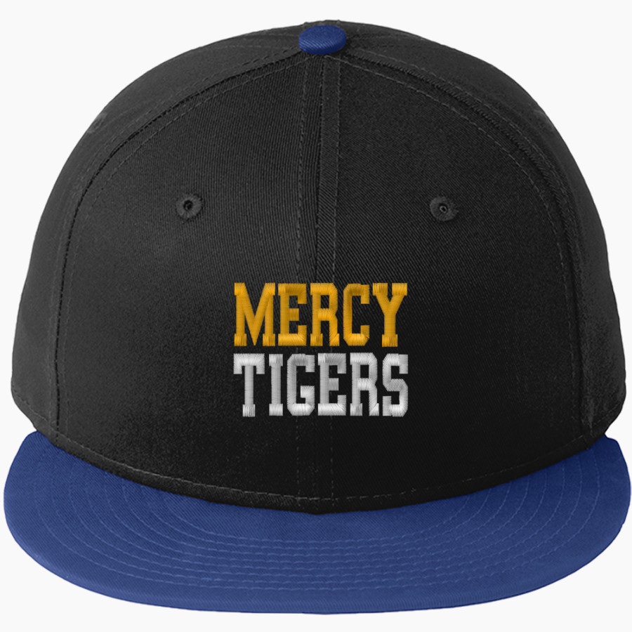 Mercy High School Tigers Online Store New Era Flat Bill Snapback Cap