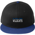 San Antonio Wildcats <span class="pdp-name-mascot">San Antonio Academy Wildcats</span> New Era Flat Bill Snapback Cap Front Thumbnail