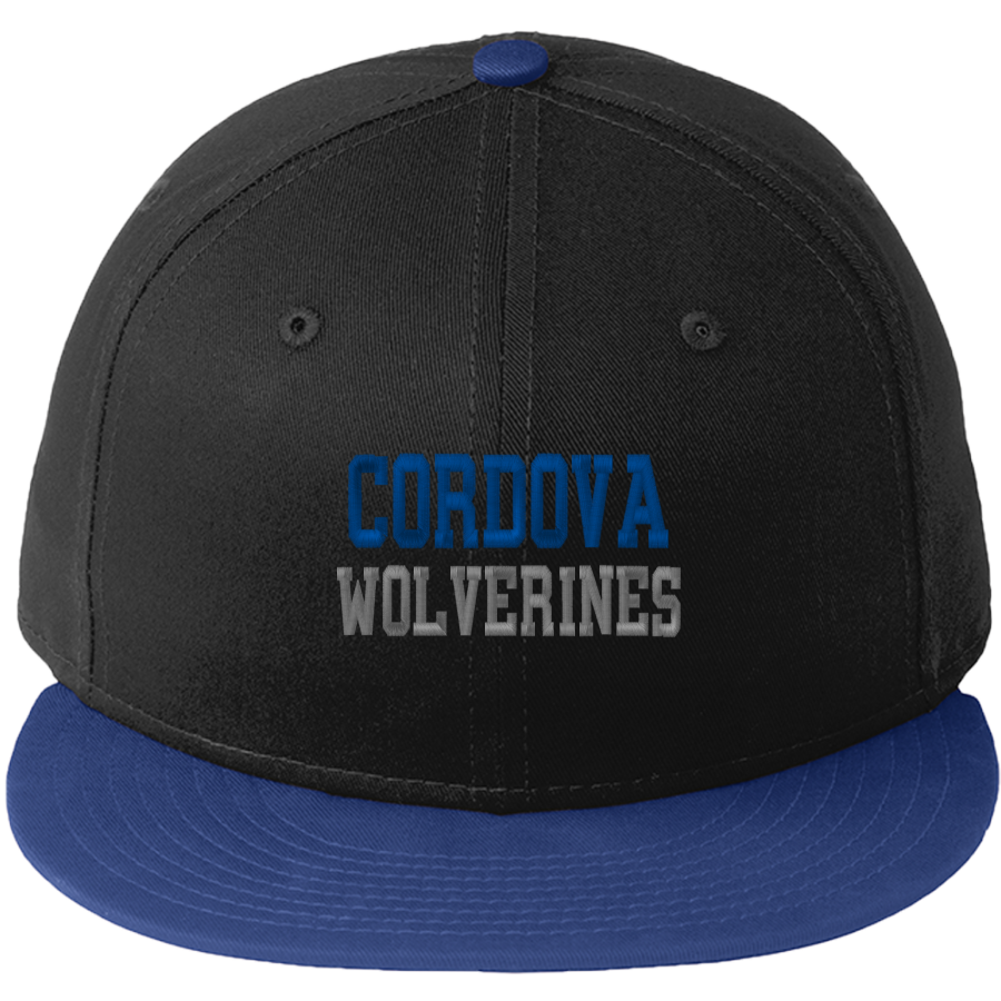 CORDOVA WOLVERINES <span class="pdp-name-mascot">CORDOVA WOLVERINES</span> New Era Flat Bill Snapback Cap