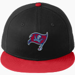 SAN LEANDRO HIGH SCHOOL PIRATES <span class="pdp-name-mascot">SAN LEANDRO PIRATES</span> New Era Flat Bill Snapback Cap Front Thumbnail