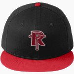 Red Top Miners New Era Flat Bill Snapback Cap Front Thumbnail