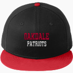 Oakdale Patriots New Era Flat Bill Snapback Cap Front Thumbnail