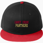 CANEY CREEK HIGH SCHOOL PANTHERS New Era Flat Bill Snapback Cap Front Thumbnail