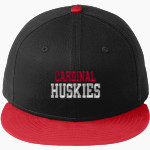 CARDINAL HIGH SCHOOL HUSKIES New Era Flat Bill Snapback Cap Front Thumbnail
