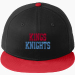KINGS HIGH SCHOOL KNIGHTS <span class="pdp-name-mascot">KINGS KNIGHTS</span> New Era Flat Bill Snapback Cap Front Thumbnail