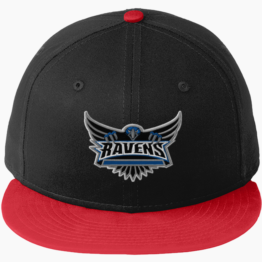 Irvington Community Schools Online Store <span class="pdp-name-mascot">Irvington Community Schools Ravens</span> New Era Flat Bill Snapback Cap