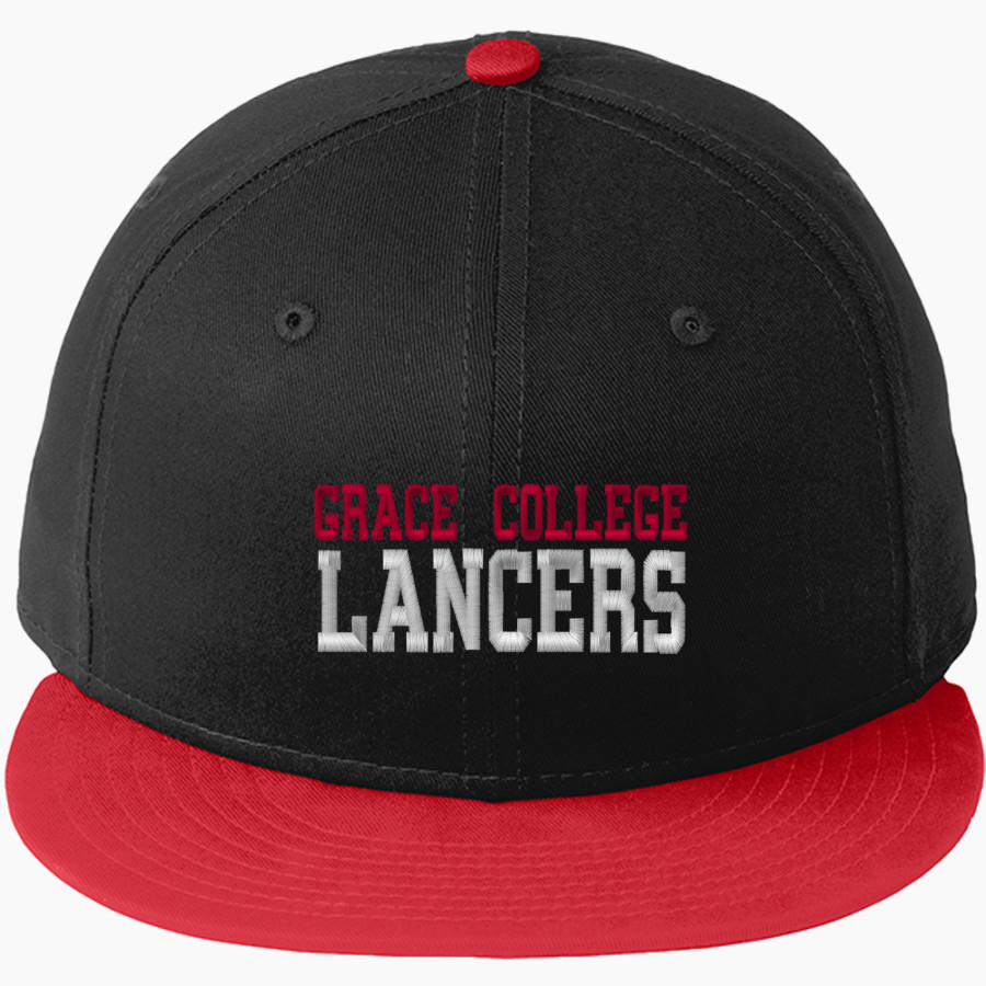 Grace College Lancers <span class="pdp-name-mascot">Grace College Lancers</span> New Era Flat Bill Snapback Cap