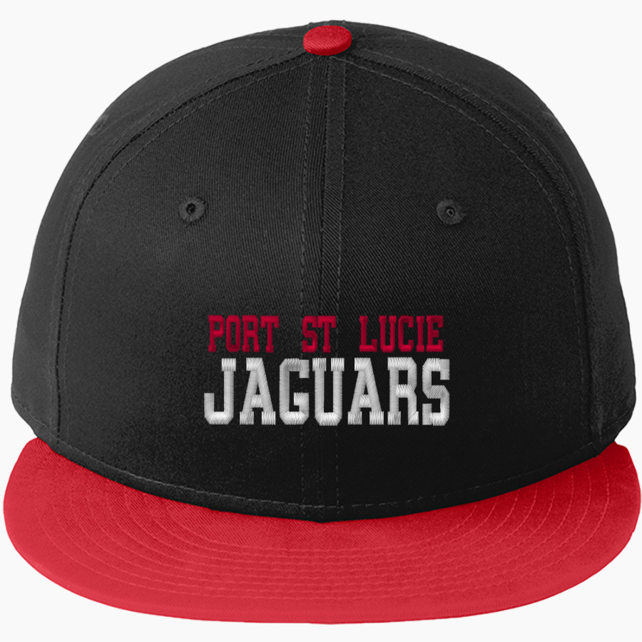 PORT ST LUCIE HIGH SCHOOL JAGUARS New Era Flat Bill Snapback Cap