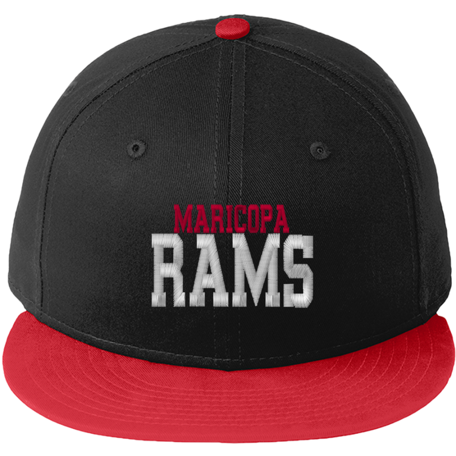 MARICOPA HIGH SCHOOL RAMS <span class="pdp-name-mascot">MARICOPA RAMS</span> New Era Flat Bill Snapback Cap