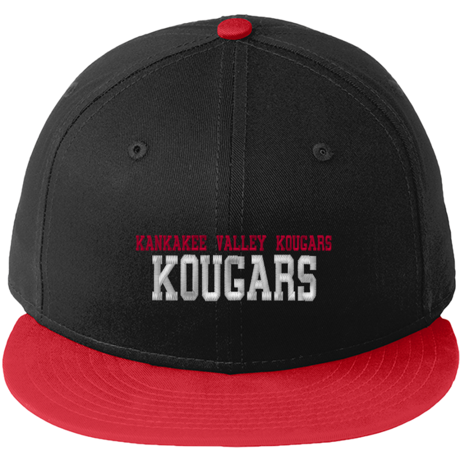 Kankakee Valley Kougars Kougars <span class="pdp-name-mascot">Kankakee Valley Kougars Kougars</span> New Era Flat Bill Snapback Cap