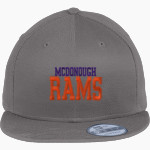 McDonough Rams New Era Flat Bill Snapback Cap Front Thumbnail