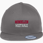 MUNDELEIN HIGH SCHOOL MUSTANGS New Era Flat Bill Snapback Cap Front Thumbnail