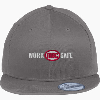 New Era Flat Bill Snapback Cap