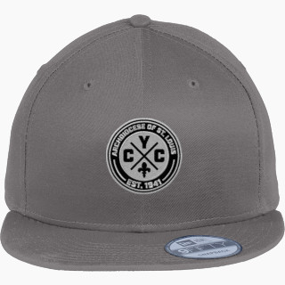 New Era Flat Bill Snapback Cap