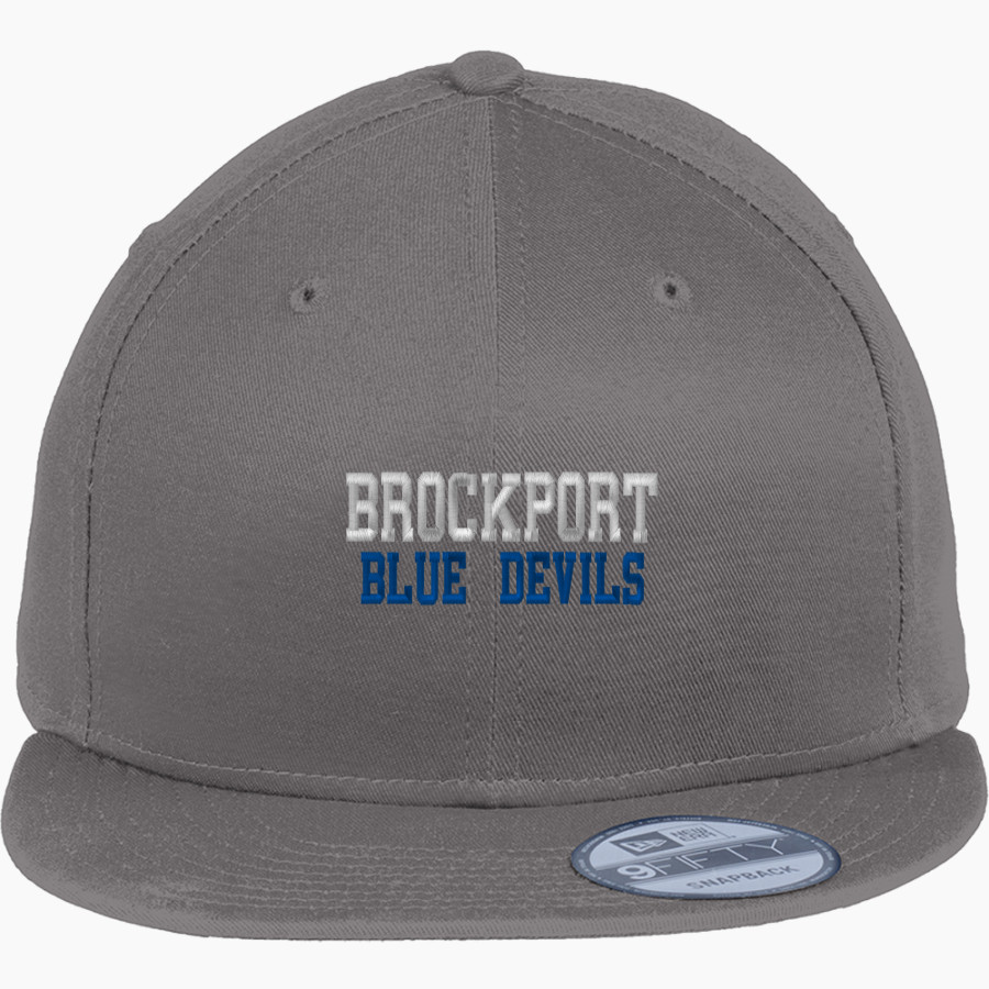 BROCKPORT BLUE DEVILS The Official Online Store New Era Flat Bill Snapback Cap