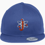 Johnson Atom Smashers New Era Flat Bill Snapback Cap Front Thumbnail