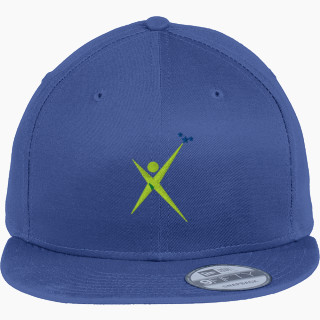 New Era Flat Bill Snapback Cap