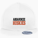 ABSAROKEE HIGH SCHOOL HUSKIES New Era Flat Bill Snapback Cap Front Thumbnail