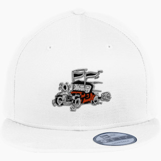 New Era Flat Bill Snapback Cap