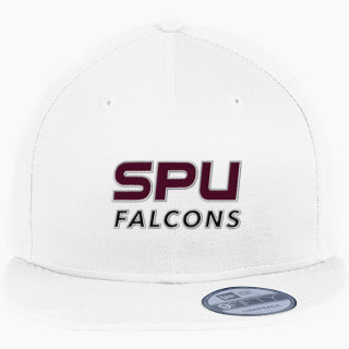 New Era Flat Bill Snapback Cap