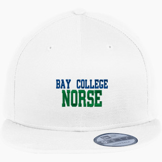 New Era Flat Bill Snapback Cap