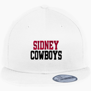 New Era Flat Bill Snapback Cap