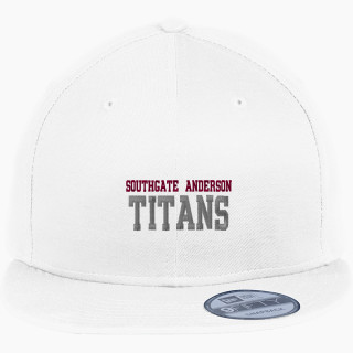 New Era Flat Bill Snapback Cap