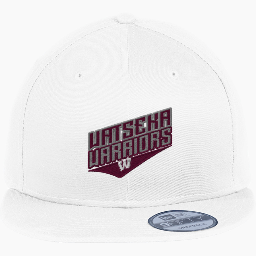 WATSEKA HIGH SCHOOL WARRIORS New Era Flat Bill Snapback Cap
