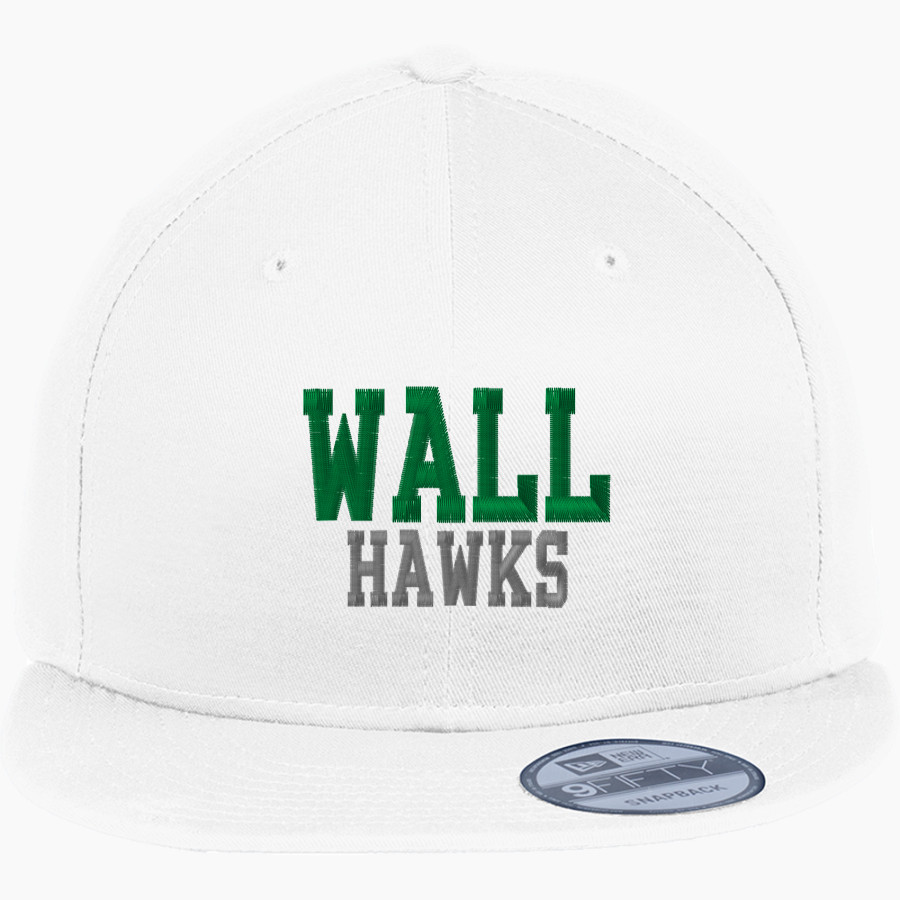 WALL HIGH SCHOOL HAWKS New Era Flat Bill Snapback Cap