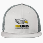 Hawaii Baptist Eagles <span class="pdp-name-mascot">HBA Eagles</span> New Era Standard Fit Snapback Trucker Cap Front Thumbnail