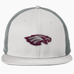 BNEDS EAGLES Eagles New Era Standard Fit Snapback Trucker Cap Front Thumbnail