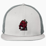 DOVER HIGH SCHOOL LONGHORNS New Era Standard Fit Snapback Trucker Cap Front Thumbnail