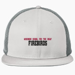 Wisconsin School For The Deaf Firebirds <span class="pdp-name-mascot">Wisconsin School For The Deaf Firebirds</span> New Era Standard Fit Snapback Trucker Cap Front Thumbnail