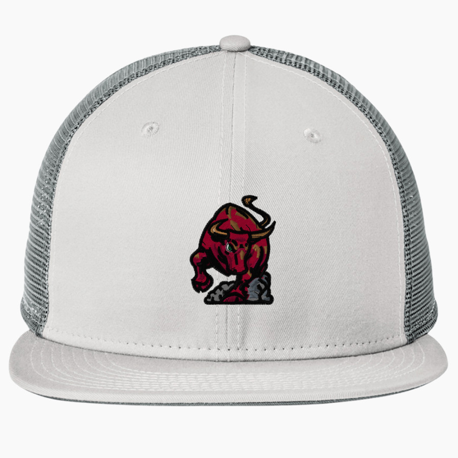 DOVER HIGH SCHOOL LONGHORNS New Era Standard Fit Snapback Trucker Cap