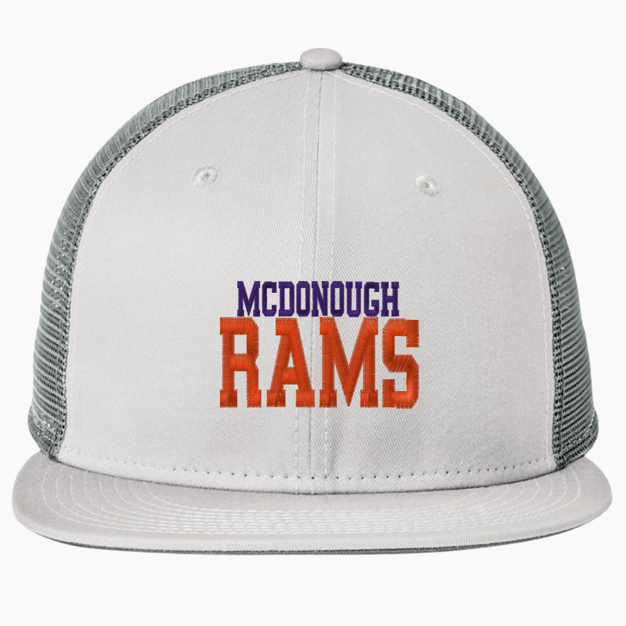 McDonough Rams <span class="pdp-name-mascot">McDonough Rams</span> New Era Standard Fit Snapback Trucker Cap