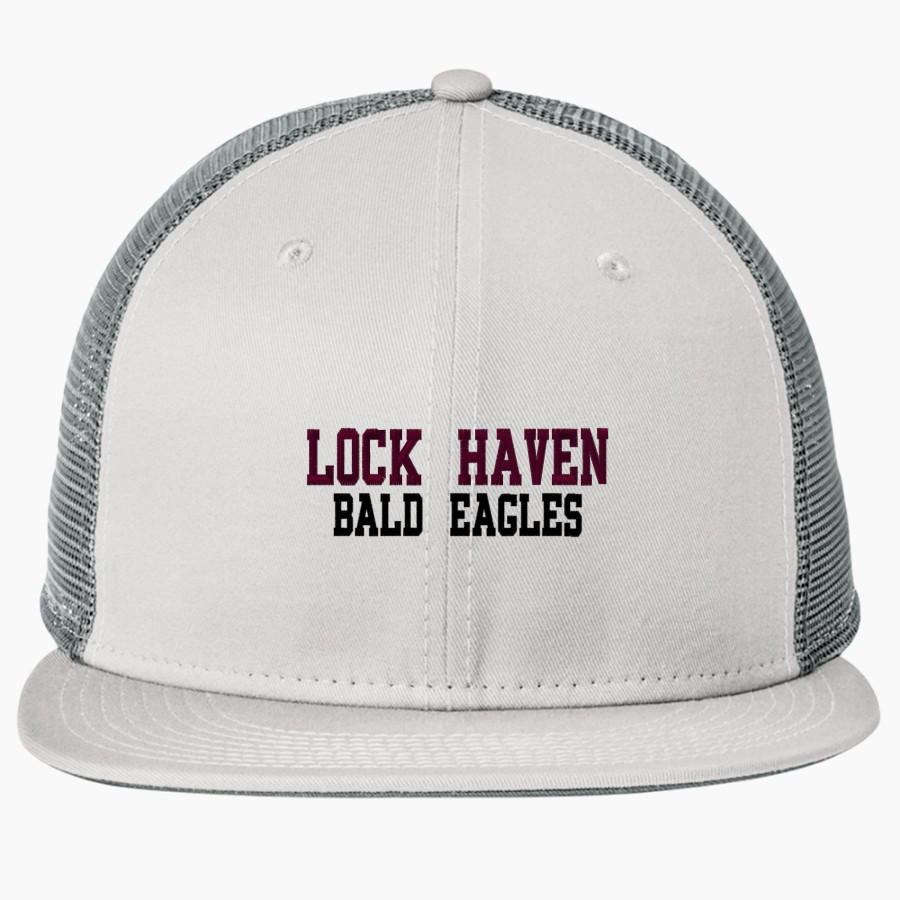 Lock Haven Bald Eagles <span class="pdp-name-mascot">Lock Haven University Bald Eagles</span> New Era Standard Fit Snapback Trucker Cap