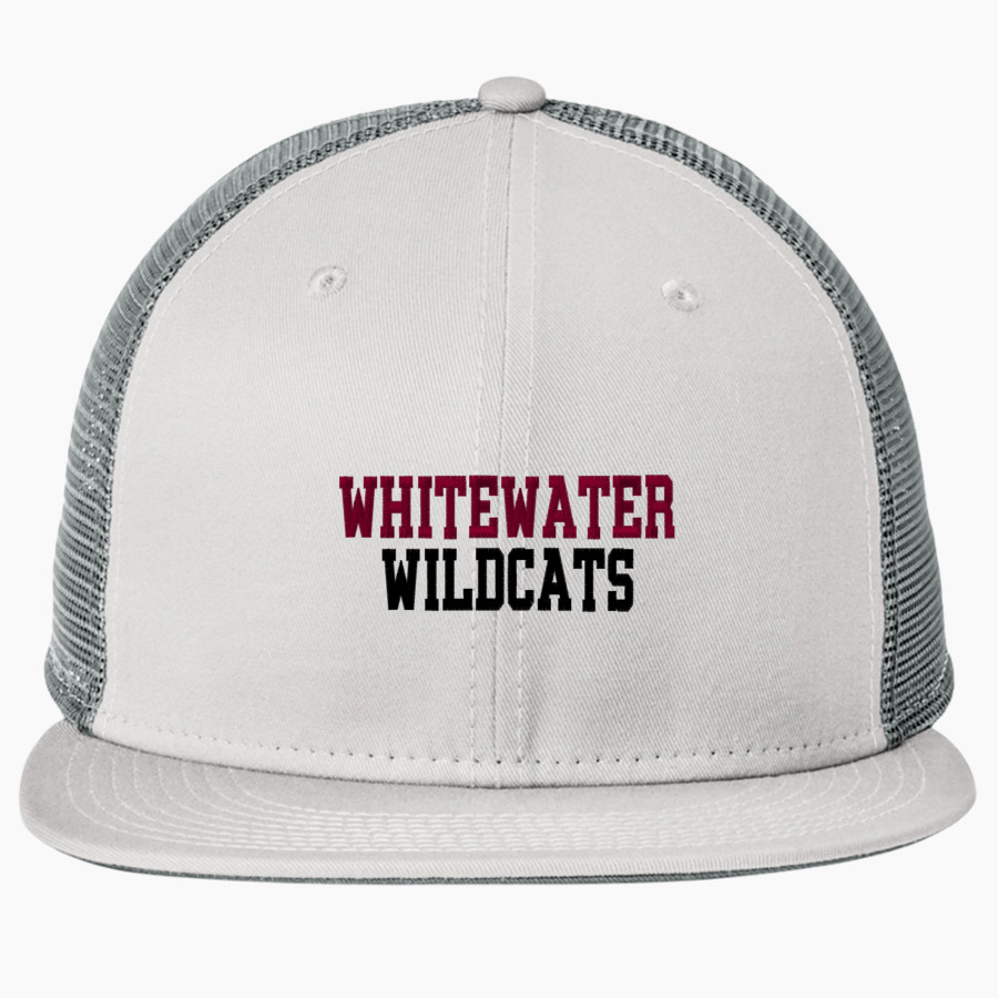 Whitewater Wildcats New Era Standard Fit Snapback Trucker Cap