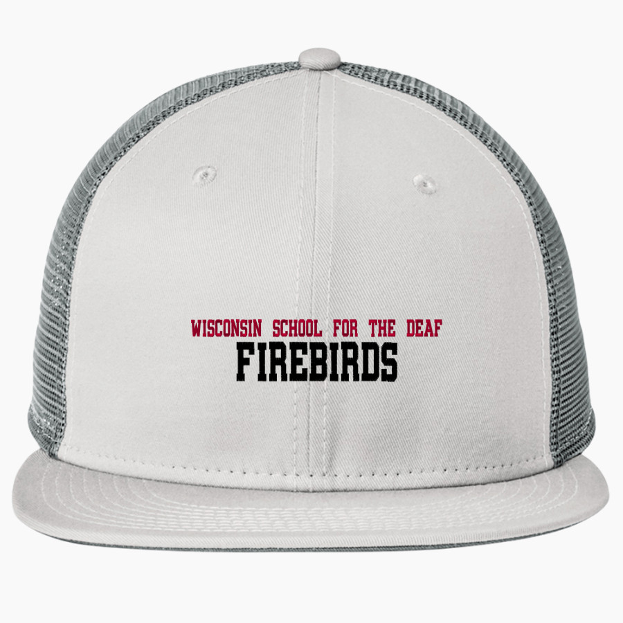 Wisconsin School For The Deaf Firebirds <span class="pdp-name-mascot">Wisconsin School For The Deaf Firebirds</span> New Era Standard Fit Snapback Trucker Cap
