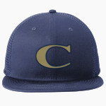 CANBY HIGH SCHOOL COUGARS New Era Standard Fit Snapback Trucker Cap Front Thumbnail