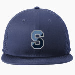 Springbrook Blue Devils New Era Standard Fit Snapback Trucker Cap Front Thumbnail