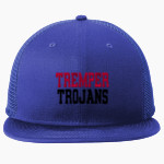 Tremper Trojans New Era Standard Fit Snapback Trucker Cap Front Thumbnail