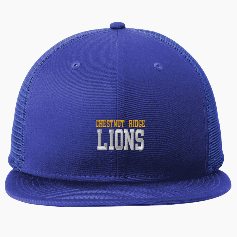 CHESTNUT RIDGE HIGH SCHOOL LIONS <span class="pdp-name-mascot">CHESTNUT RIDGE LIONS</span> New Era Standard Fit Snapback Trucker Cap