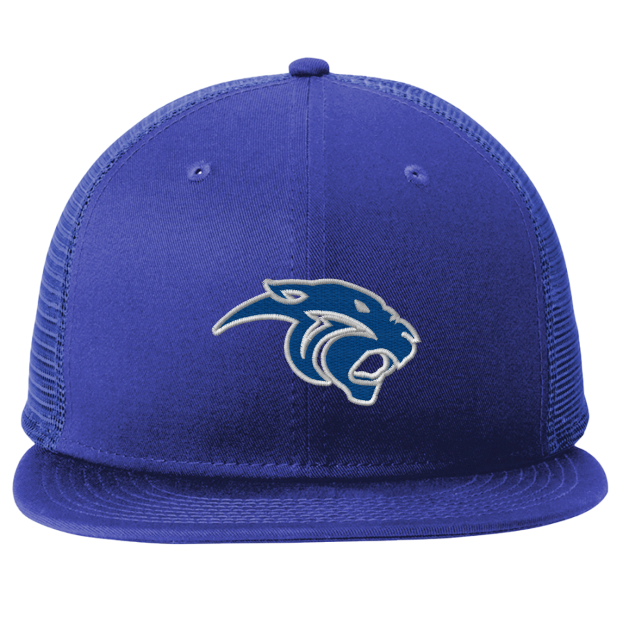 Peace Panthers <span class="pdp-name-mascot">Peace Lutheran School Panthers</span> New Era Standard Fit Snapback Trucker Cap