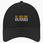 Au Gres-Sims HIGH SCHOOL WOLVERINES <span class="pdp-name-mascot">AU GRES - SIMS WOLVERINES</span> New Era Perforated Performance Cap Front Thumbnail