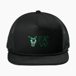 Frances Xavier Warde Jaguars <span class="pdp-name-mascot">Frances Xavier Warde School Jaguars</span> New Era Foam Rope Trucker Cap Front Thumbnail